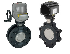 The Keystone product identity represents their line of high performance butterfly valves